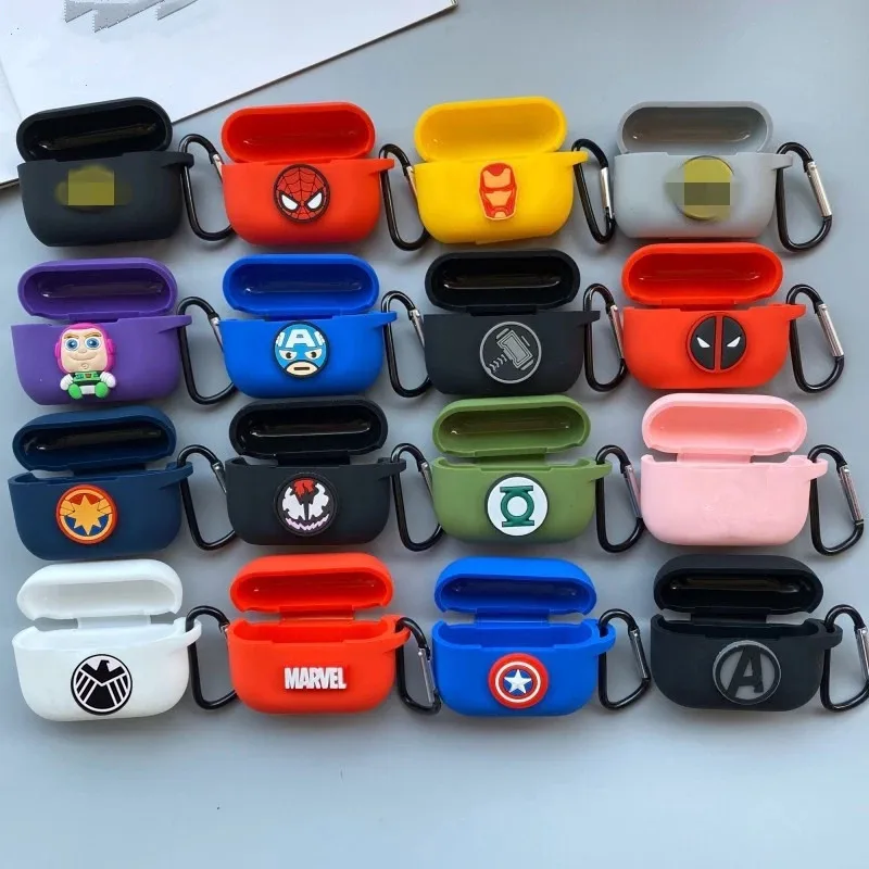 حافظة من السيليكون لهاتف Airpods Pro 3 حافظة سماعات أذن مزودة بتقنية البلوتوث صندوق سماعات أذن غطاء حماية لأجهزة Airpods Pro