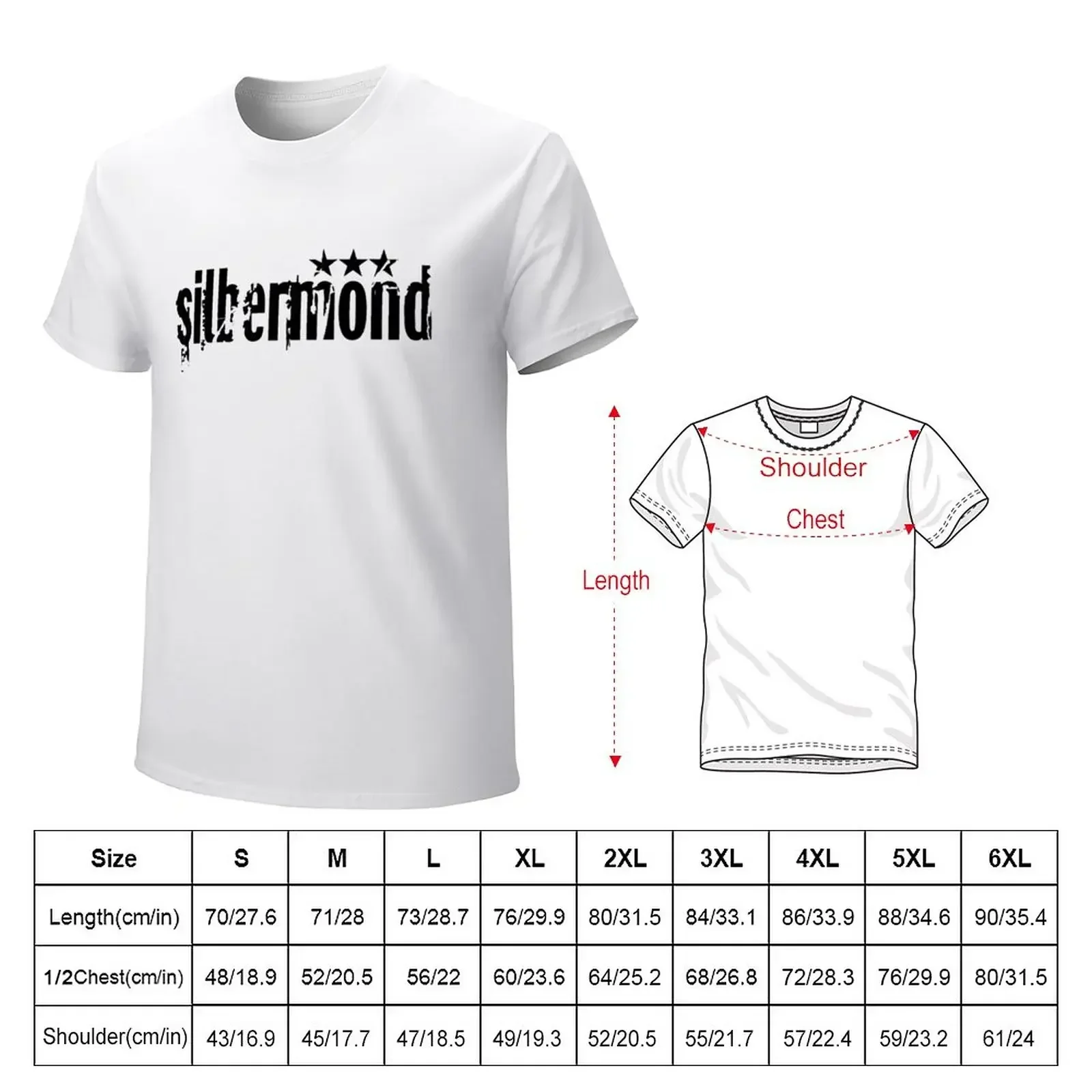 Silbermond Logo For Fans T-Shirt aesthetic clothes graphics tshirts for men