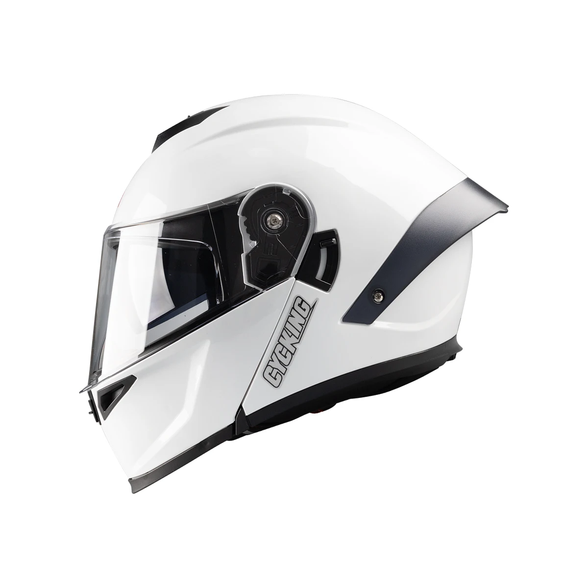 CYCKING DOT ECE الاعتراف جودة عالية آمنة الوجه حتى خوذة كامل الوجه دراجة نارية خوذة وحدات ركوب عدسة مزدوجة مفتوحة خوذة #1