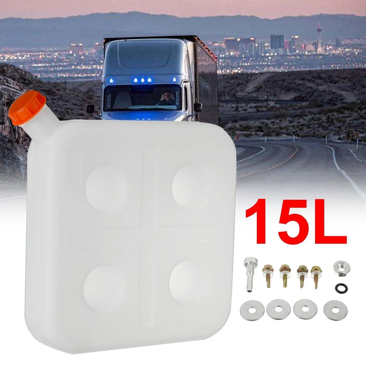 15L - Air Parking Heater Fuel Tank -Gasoline Canister Oil Storge Water Tank Autonomous Heater Accessories