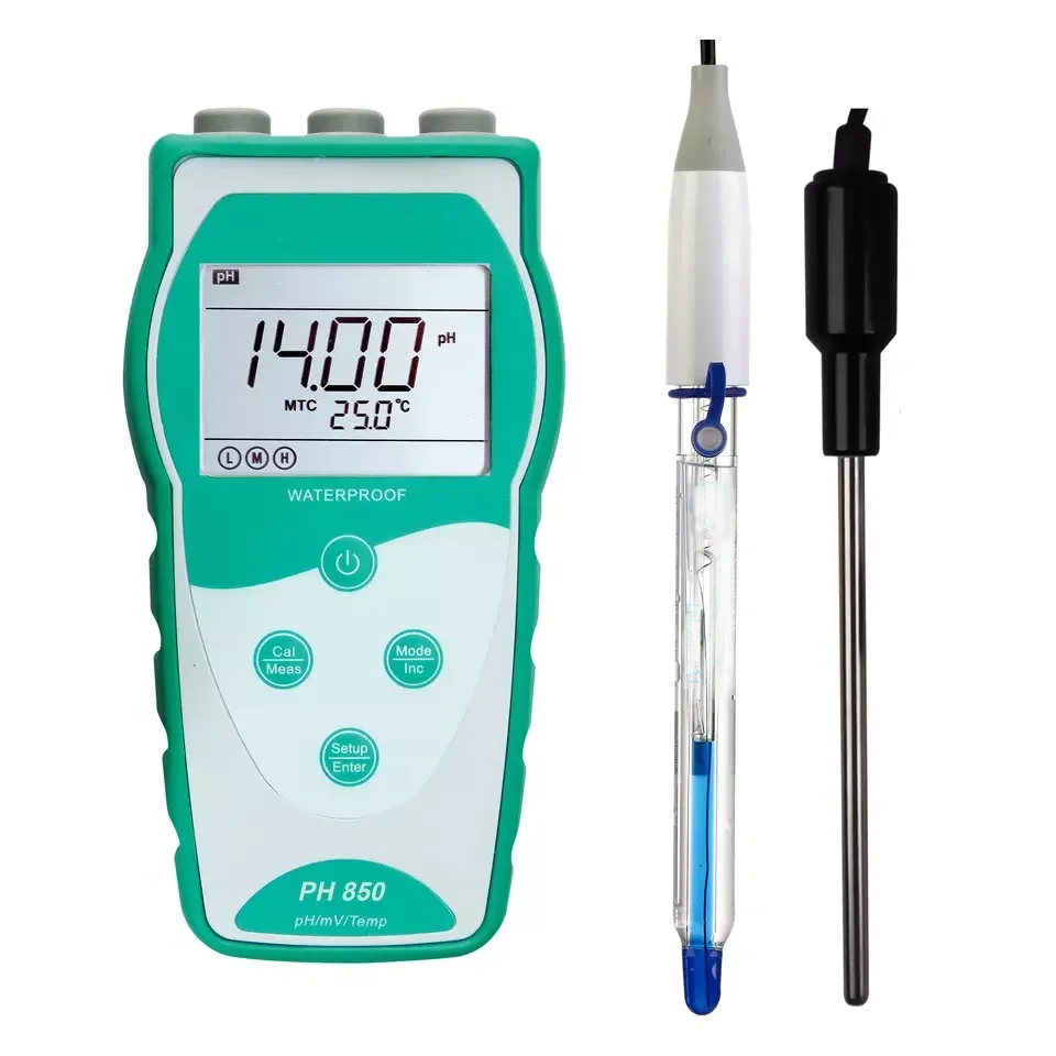 PH850-HF Solutions containing Strong Acid or Hydrofluoric Acid Portable pH Meter