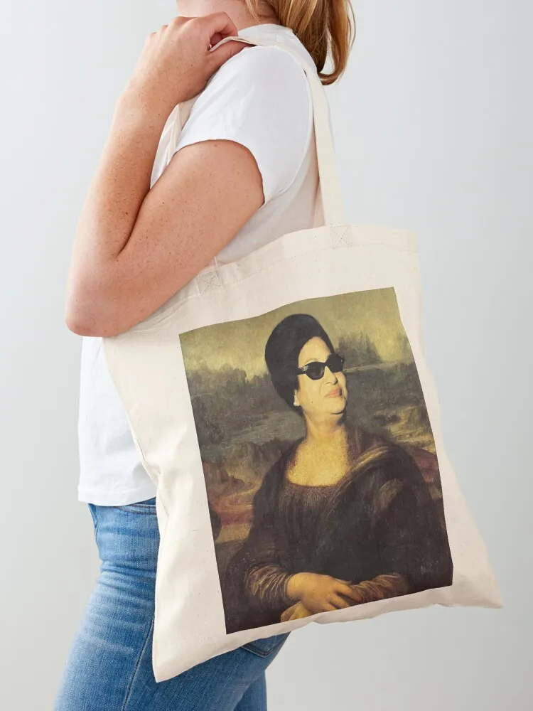 

Oum Kalthoum Arabic Art - TShirt & Stikers ( Umm Kulthum ) Tote Bag Women's tote bag Canvas bag for women