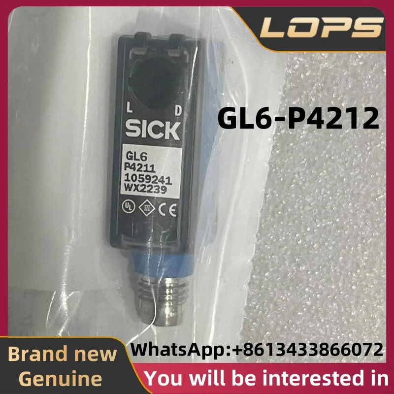 GL6-P4212 Brand New Original SICK Photoelectric Switch Sensor, Large Quantity in Stock, Welcome to Consult