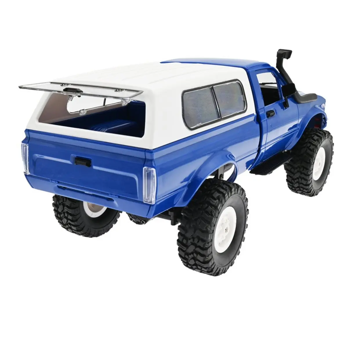 ABST C24-1 RC Car 1:16 2.4G 4WD Remote Control Pick-Up Truck Controllable LED Light Electric Toy Off-Road Car Blue