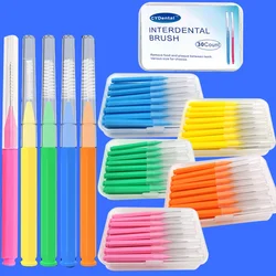 30Pcs Interdental Brushes Health Care Teeth Whitening Interdental Cleaners Orthodontic Dental Tooth Brush Oral Hygiene Tool