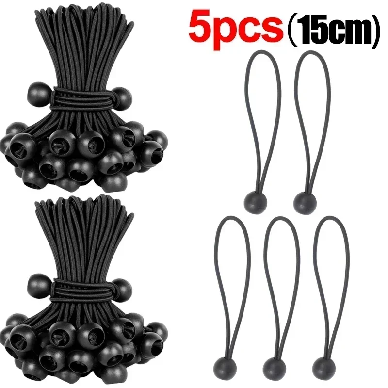 50/20/5 stücke Outdoor Elastische Ball Seil Bungee Cords Tragbare Zelt Befestigung Plane Markise Baldachin Heavy Duty plane Binden