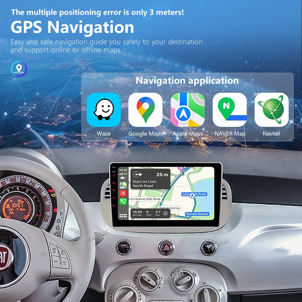 Radio samochodowe z Androidem – Car Dsp With Android App Control recenzja i cena