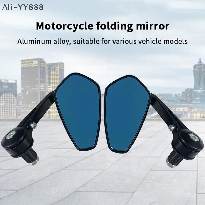 

Motorcycle Mirror Handlebar End Rearview Mirror Universal Side View Mirror Motorcycle Christmas Decoration Rearview Mirror