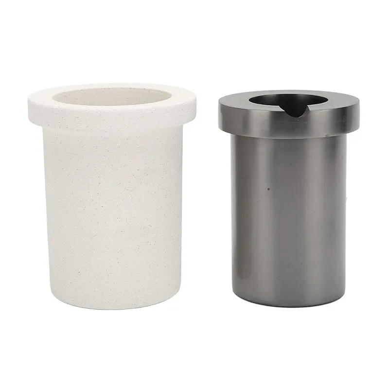 Electric Metal Smelter Ceramic Crucible for Foundry Smelting Machine - New Furnace Accessory for Metal Melting