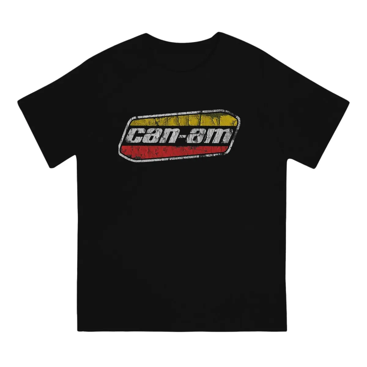 Funny Canam Vintage Original Atv Utv off Road T-Shirt for Men Round Collar Pure Cotton T Shirts Jiamei ATV Short Sleeve Tees