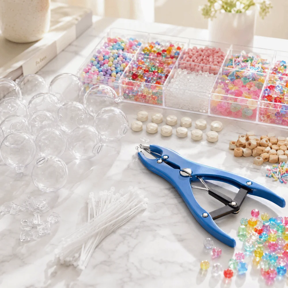 Soft Squishy Squishy Ball Kit Hollow Empty Shell Stress Relief Bead Squishy Kit Tactile sensory DIY Handmade Kit Fidget