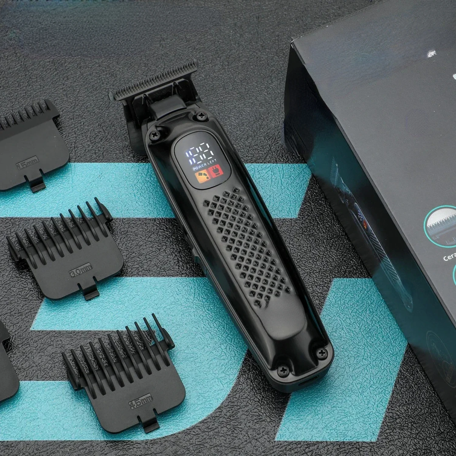 New High-Performance Lightweight Cordless Hair Clipper Trimmer for Men - V-972: Enhanced Professional Precision Barber Haircut M