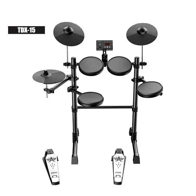 

Hooqu Drum Set Electronic Digital TDX-15