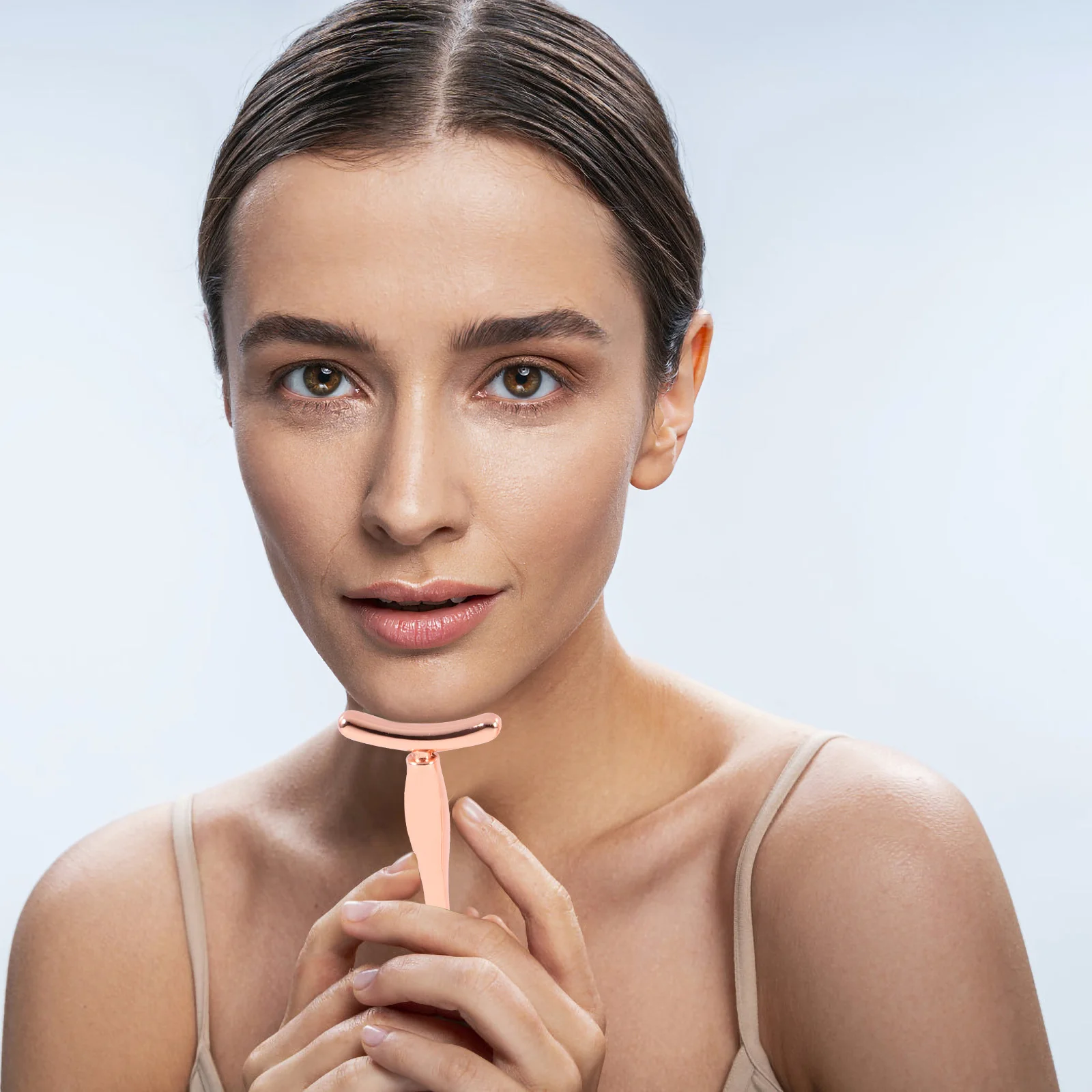 

3pcs Eye Massage Stick Zinc Alloy Face Cream Spoon Portable Beauty Tool For Women Makeup Relieves Eye Fatigue Black Circle