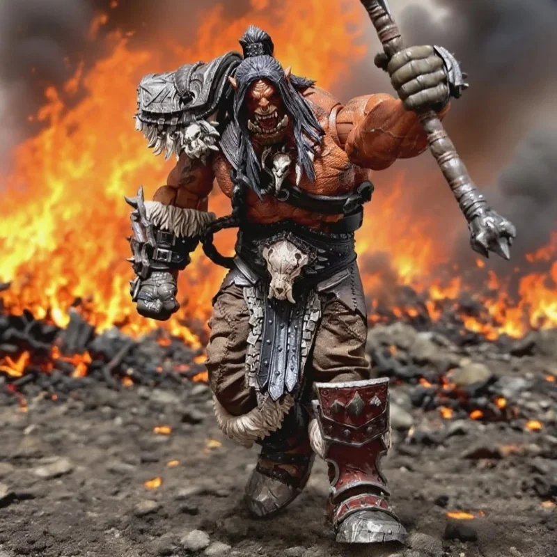 

Оригинальные HERO TOYS 1/10Tribal War Song Chief Ho Daddy Orc Warrior Подвижная модель солдата Фигурка Коллекция игрушек Подарочный запас