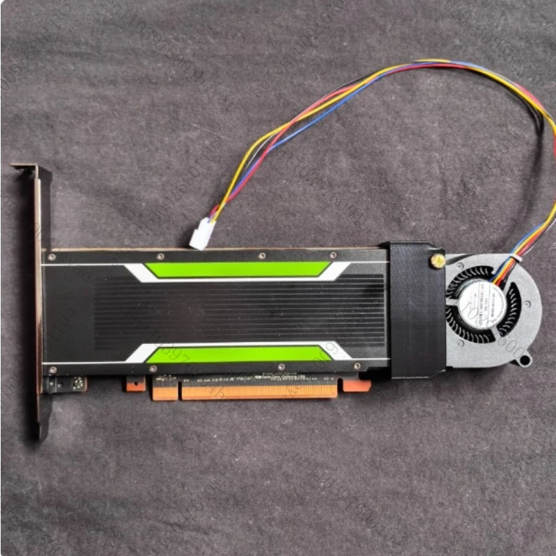 Se adapta a la tarjeta gráfica P4, T4, M4, L4, A2 Ventilador disipador de calor Turbo en forma de U 1 pieza