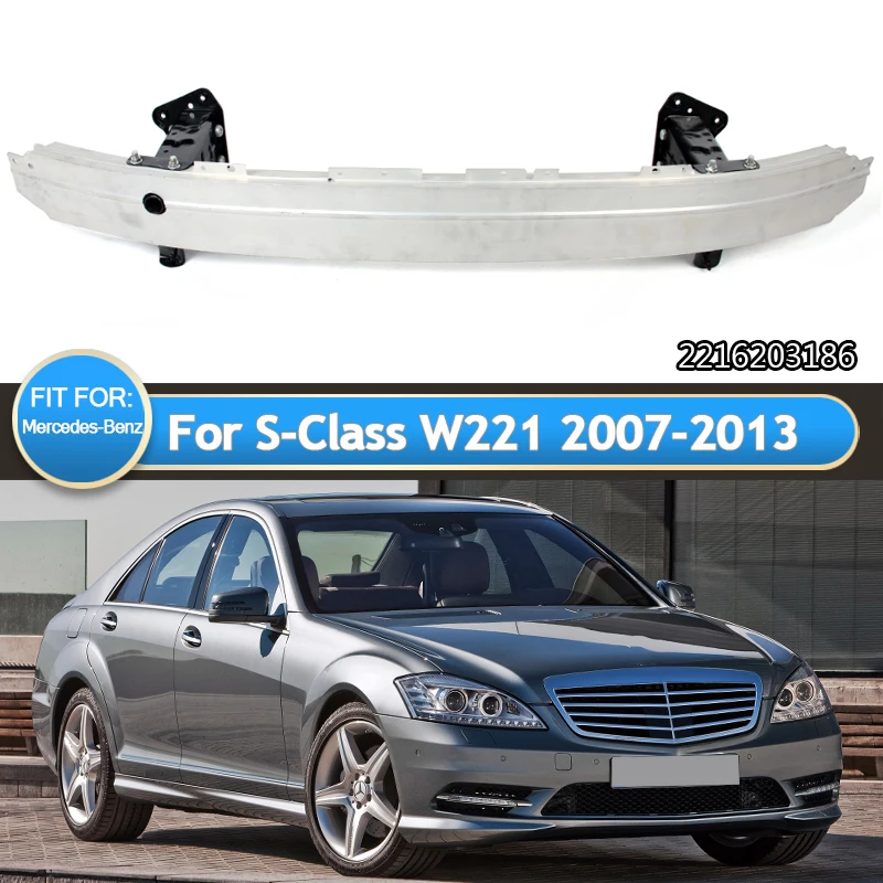 MAGICKIT For 2007-2013 Mercedes-Benz S-Class W221 S250,S300,S320,S350,S400,S450,S500,S550,S600 Front Bumper Reinforcement