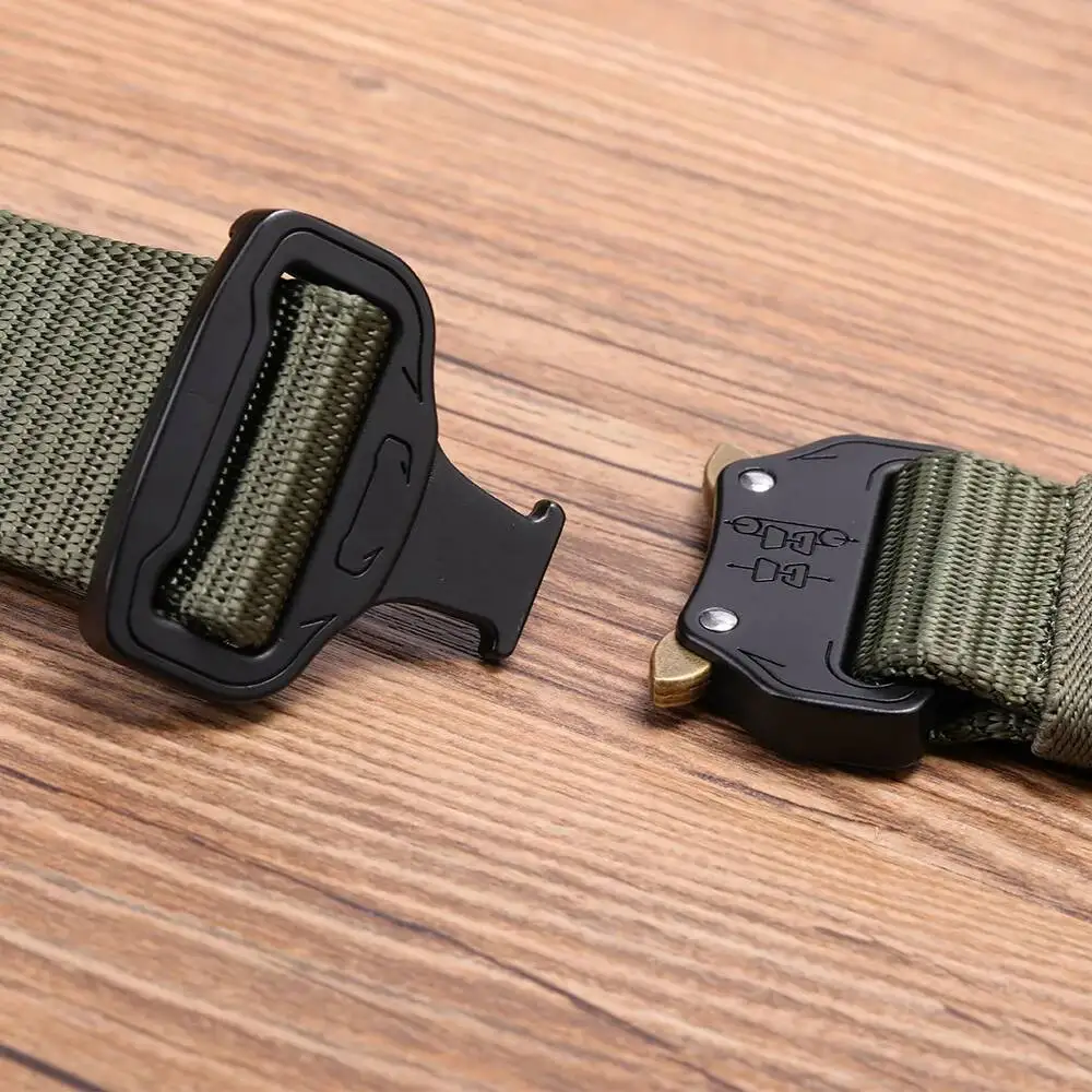 Nuovi uomini dell'esercito in nylon Molle Cinture da combattimento militari SWAT Knock Off Cintura di sopravvivenza di emergenza Attrezzatura tattica Dropship