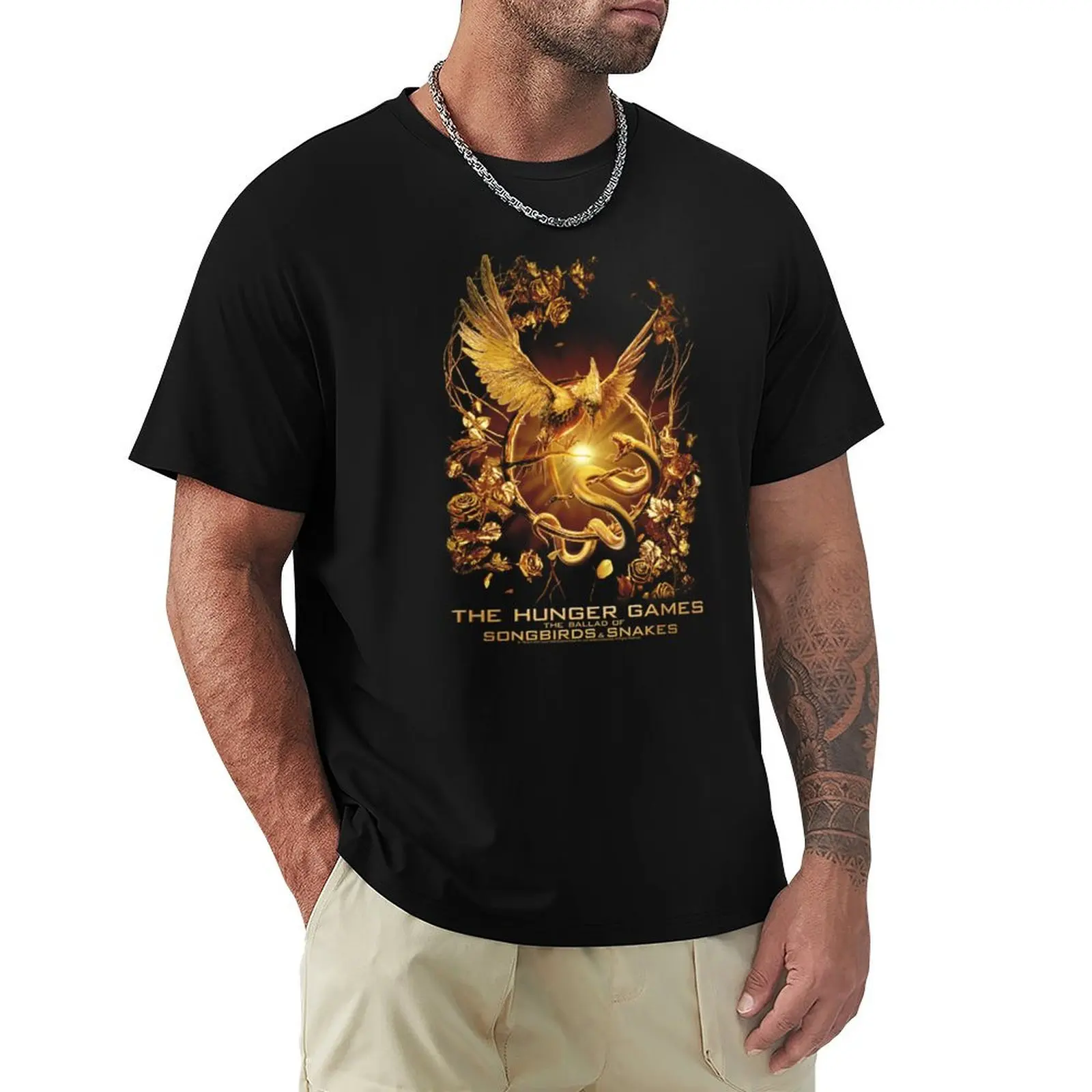 a ballad of songbirds and snakes T-Shirt Work Utility Casual Tee Shirt