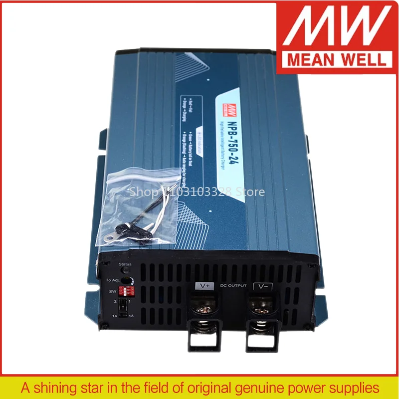 

MEAN WELL 750W High Reliable Ultra Wide Output Range Intelligent Battery Charger NPB-750-12 | 12V NPB-750-48 NPB-750-24 | 24V