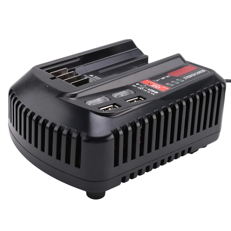 ل الحرفي 20 فولت 2A شاحن بطارية ليثيوم أيون CMCB102 قابلة للشحن أداة السلطة شاحن بطارية ليثيوم المزدوج USB
