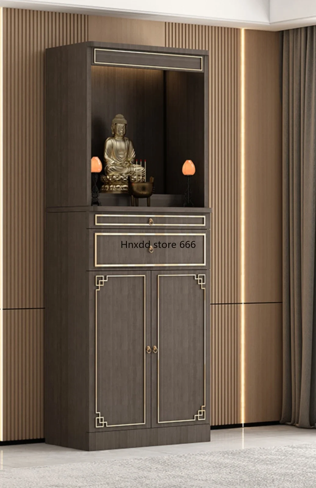 New Chinese Buddhist Cabinet Offering Shrine Buddhist Terrace Household