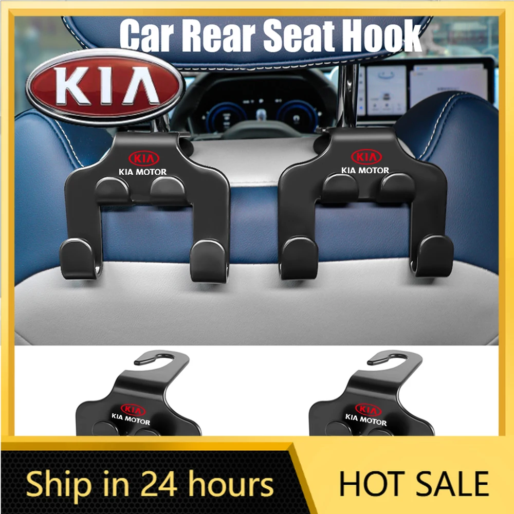 

Новинка 2026: Крючки-держатели для сумок и телефонов на спинку сиденья автомобиля для KIA Sportage, Ceed, Sorento, Cerato, Optima