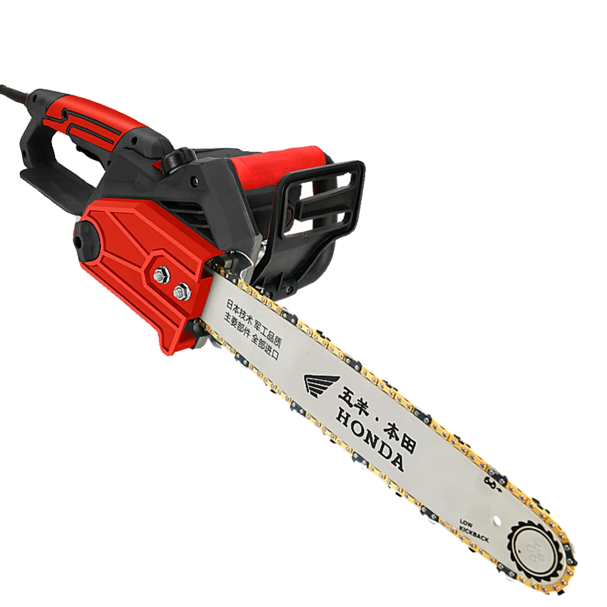 High-power electric chain saws for household portable plug-in chainsaws, small multi-functional logging and wood-chopping saws