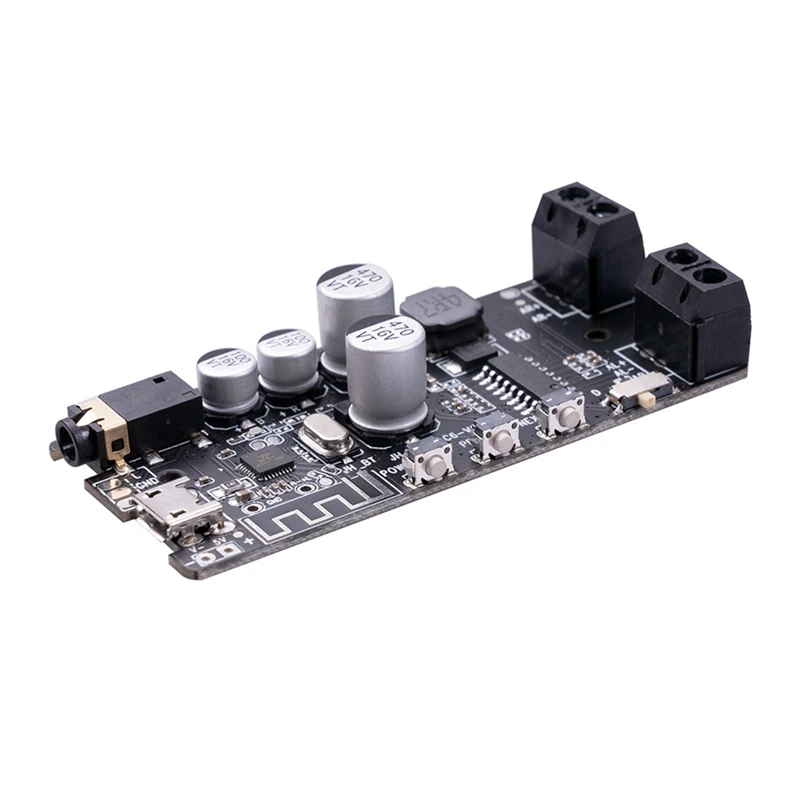 Amplificador de potencia estéreo HIFI 2X5W, Compatible con Bluetooth 5,0, placa de Audio estéreo Clase D, amplificadores de componentes de Audio