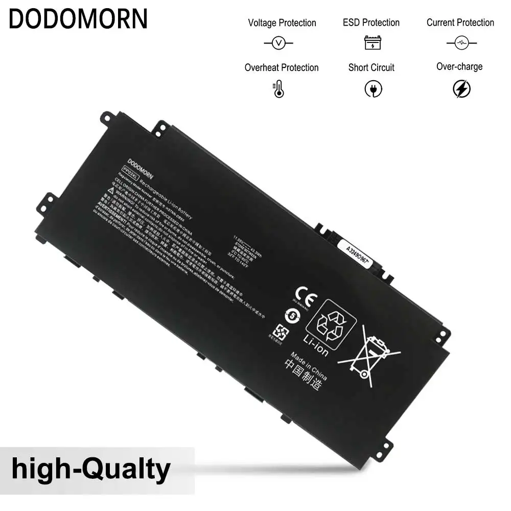 PP03XL PV03XL Battery For HP Pavilion X360 13-BB 14-DV 14-DW 14M-DW 14-DK HSTNN-LB8S HSTNN-DB9X HSTNN-OB1P L83388-421