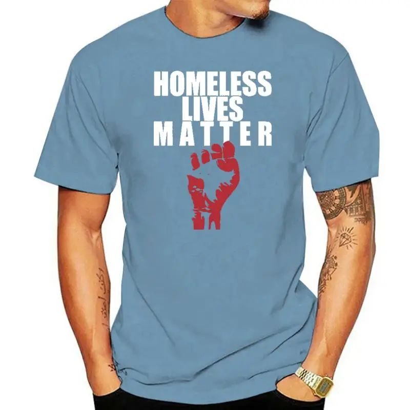 Homeless Lives Matter Black Juniors Soft T-Shirt Popular Tee Shirt New Fashion Design For Men Women