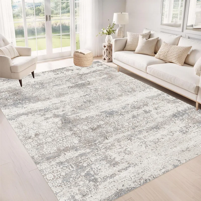 2026 Living Room Carpet Thickened Dirt-resistant Easy to Take Care Machine Washable Multi-Room Large Area Indoor Rental Usepromo