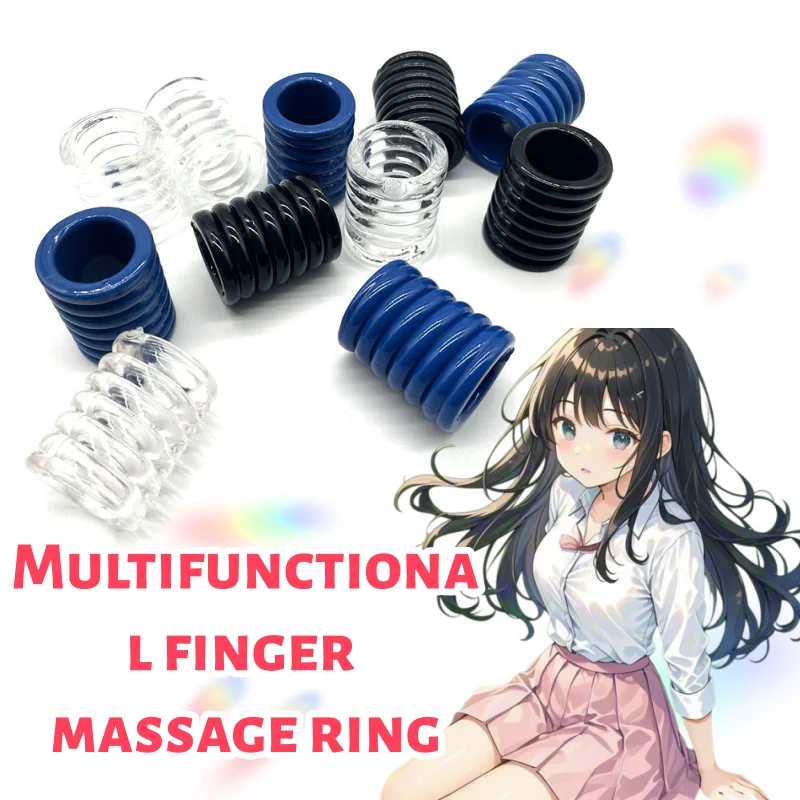 Men's Finger Trainer Relaxation Muscle Trainer Multifunctional Massage Suitable for Home and Office Use Compact and Portable