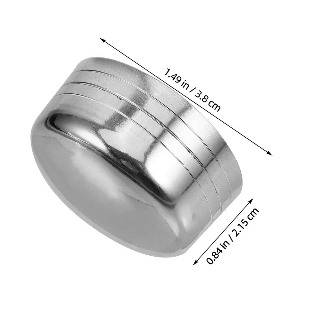 الفولاذ المقاوم للصدأ شاكر غطاء سبلاش برهان قابلة لإعادة الاستخدام الليمون فنجان شاي الأغطية المهنية نادل المنزل استخدام شاكر غطاء