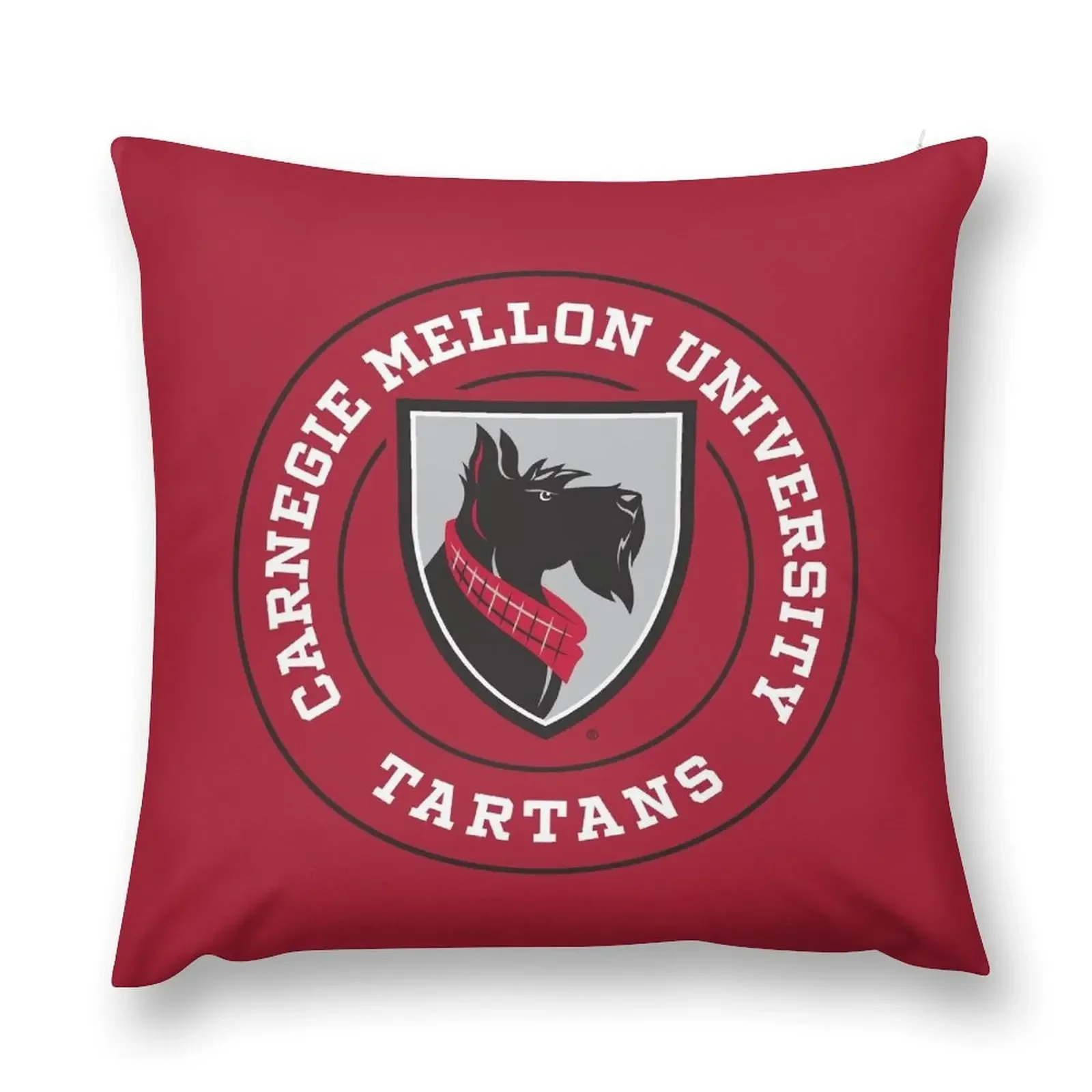 Carnegie Mellon - Tartans Throw Pillow bed pillows Sofa Pillow Cover Decorative Sofa Cushion pillow