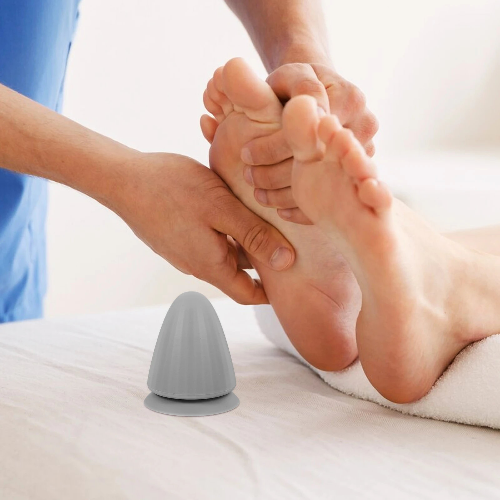 

Suction Cup Ball Deep Tissue Adsorption Trigger Point Ball Silicone Muscle Therapy Trigger Point Foot Back Massager Tool