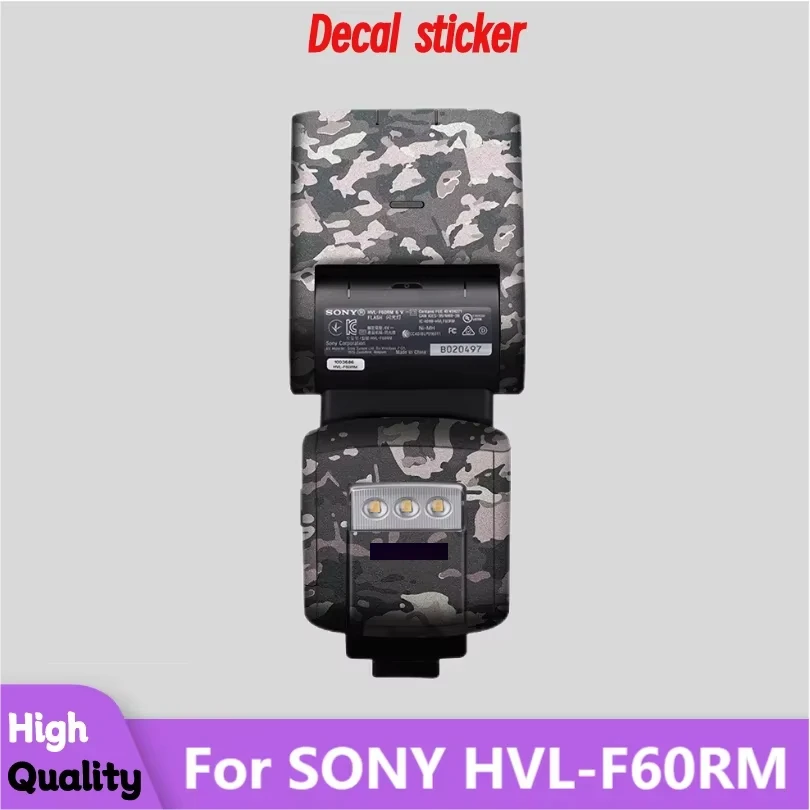 For SONY HVL-F60RM Flash Camera Body Sticker Protective Skin DecalVinyl Wrap Film Anti-Scratch Protector Coat