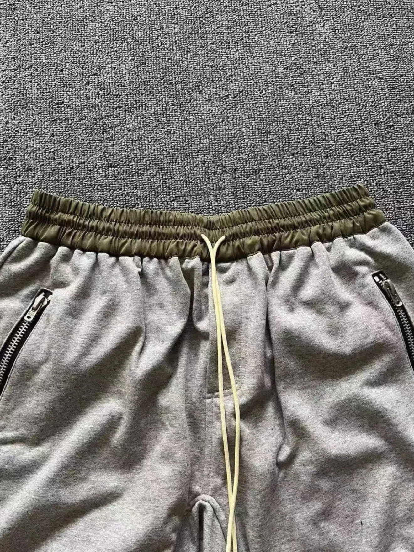 American Retro Color Block Drawstring Five-Point Shorts Men's Summer Casual All-Match Sports Fitness Below-Knee Shorts