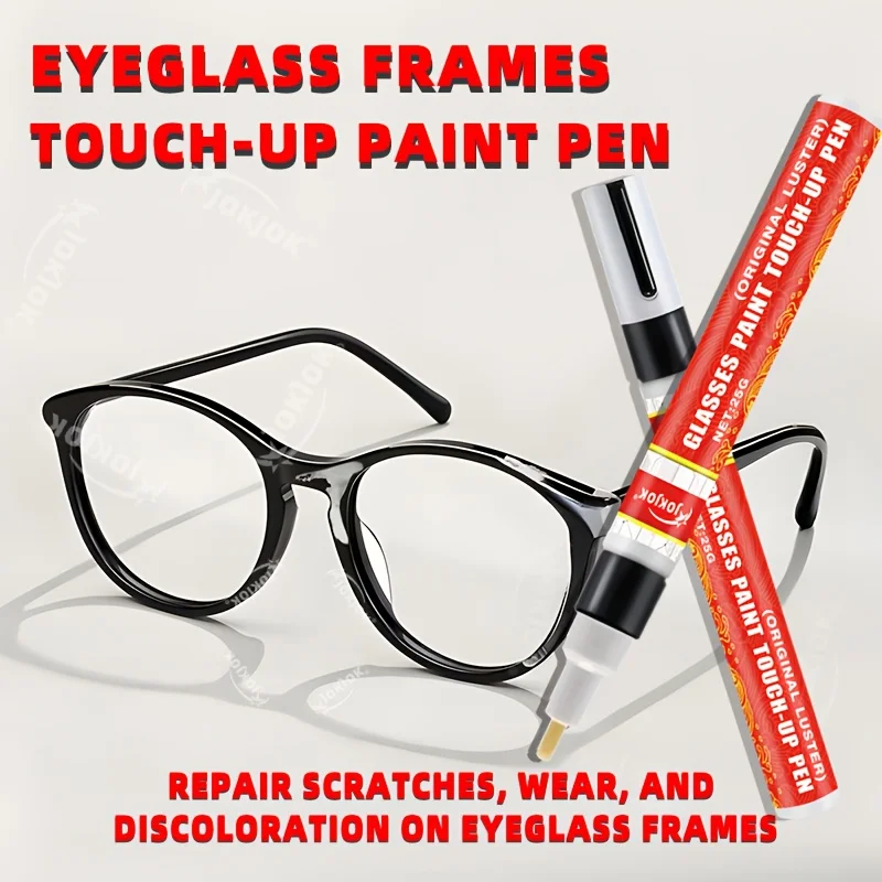 قلم لمس بإطار نظارات متطور، إصلاح دقيق للإطارات البلاستيكية المعدنية، مجموعة ترميم النظارات متعددة الوظائف