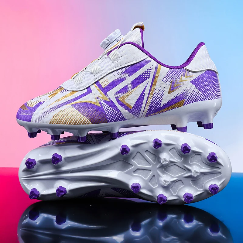 

New Kid Football Boots Ultralight Boys Comfortable Sneakers Match Soccer Shoes TF FG Professional Non-Slip Sports Shoes Unisex