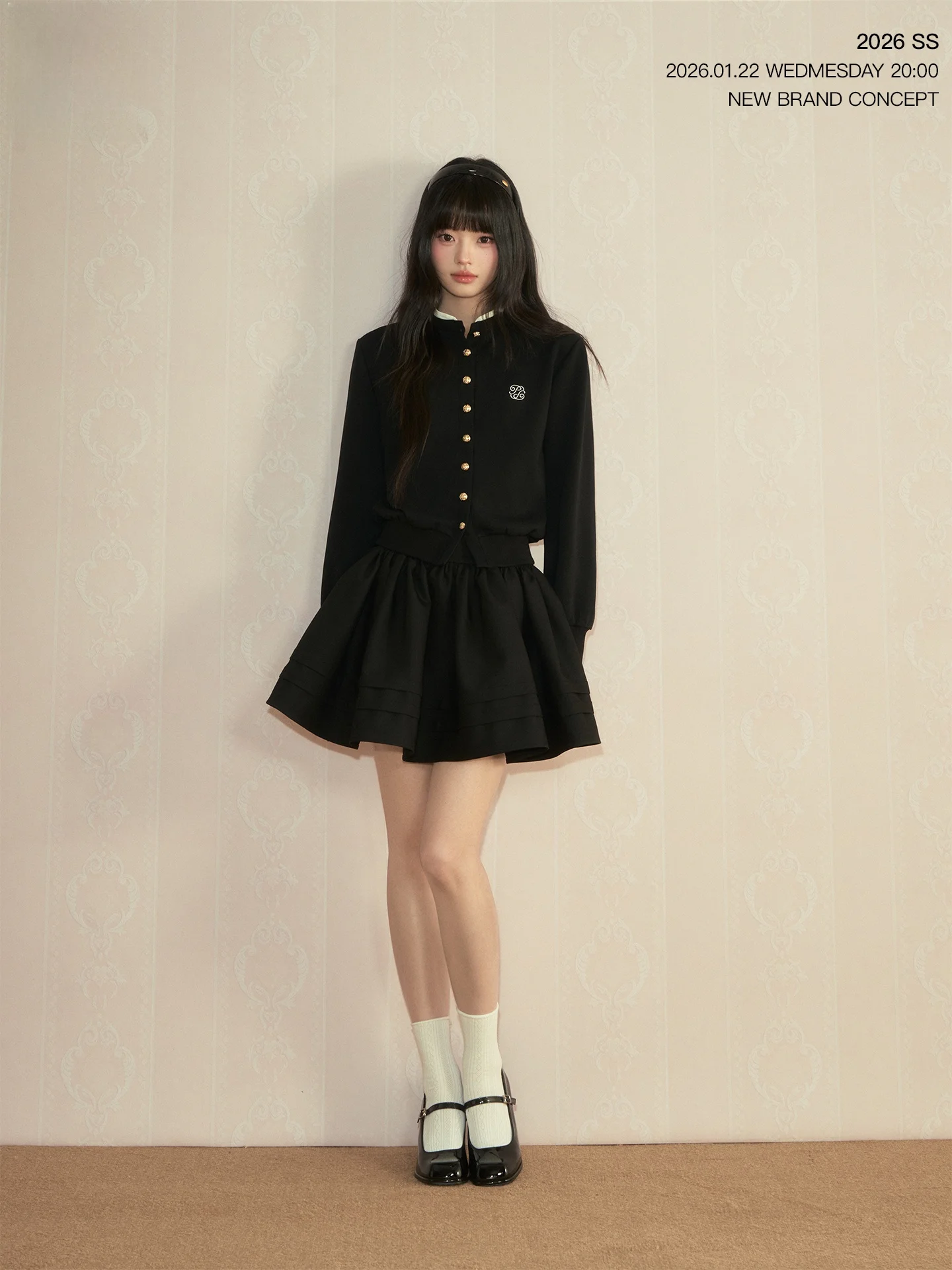 

west College Sle Spliced Knitted Cardigan High Waist Pleated Skirt Set Faionable Autumn Spring Summer Women's Outfit