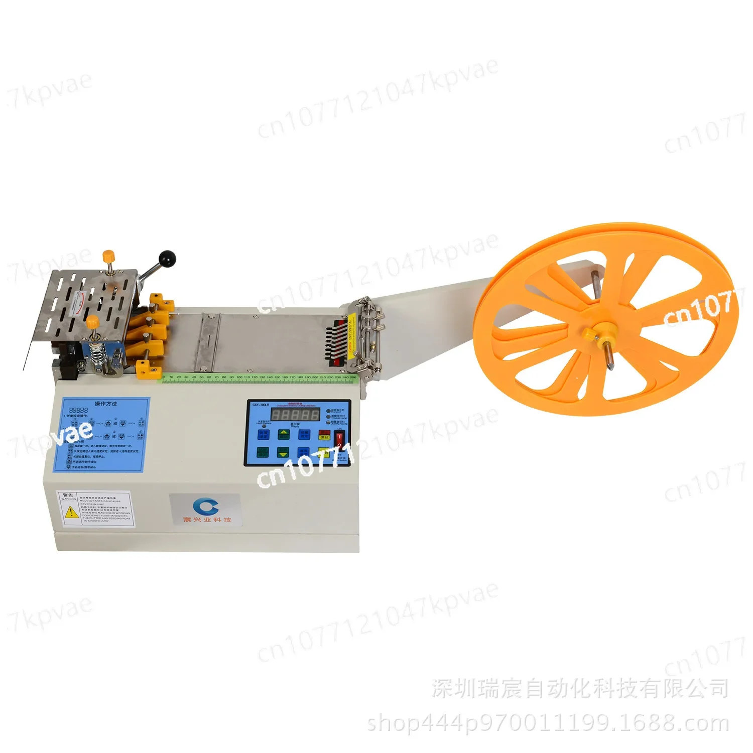 Manufacturer Cutting Fillet Machine Buckle Webbing Chamfering Equipment Special-shaped Rolling Machine Computer