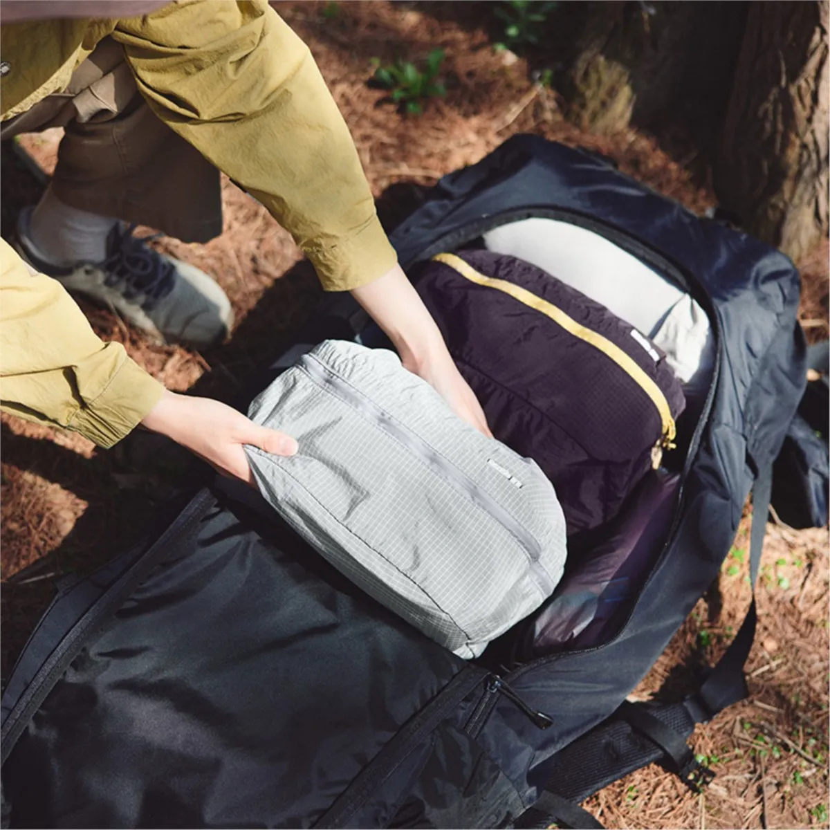 Naturehike CloudPouch Compartment Organizing Bag for Backpack Outdoor Hiking Camp Ultralight Classified Storage Bag CNK2350XB011 view 4