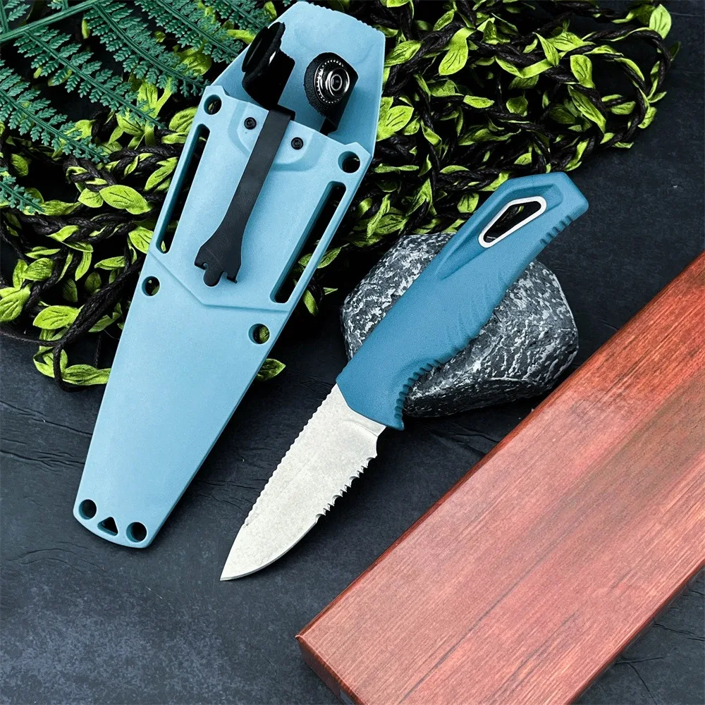 

Универсальный BM 18050, тактический нож с фиксированным лезвием, лезвие D2, нейлоновое волокно, ручка, инструменты для кемпинга, рыбалки, EDC