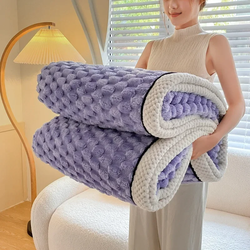 

Blanket Turtle Velvet Autumn Winter Warm Sleeping Soft Comfortable Flannel Fleece Blankets For Bed Cozy Thickened Warmth Quilt