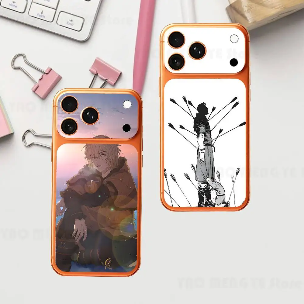 

Comics Vinland S-Saga Plain Decal Skin For IPhone17 Pro ProMax Back Film Cover Wrap Anti-scratch Durable Sticker