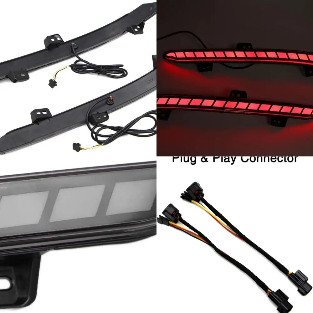 

Smoke Lens LED Tail Light with Dynamic Turn Signal for 2018-2022 Honda Accord Rear Bumper Brake Lamp