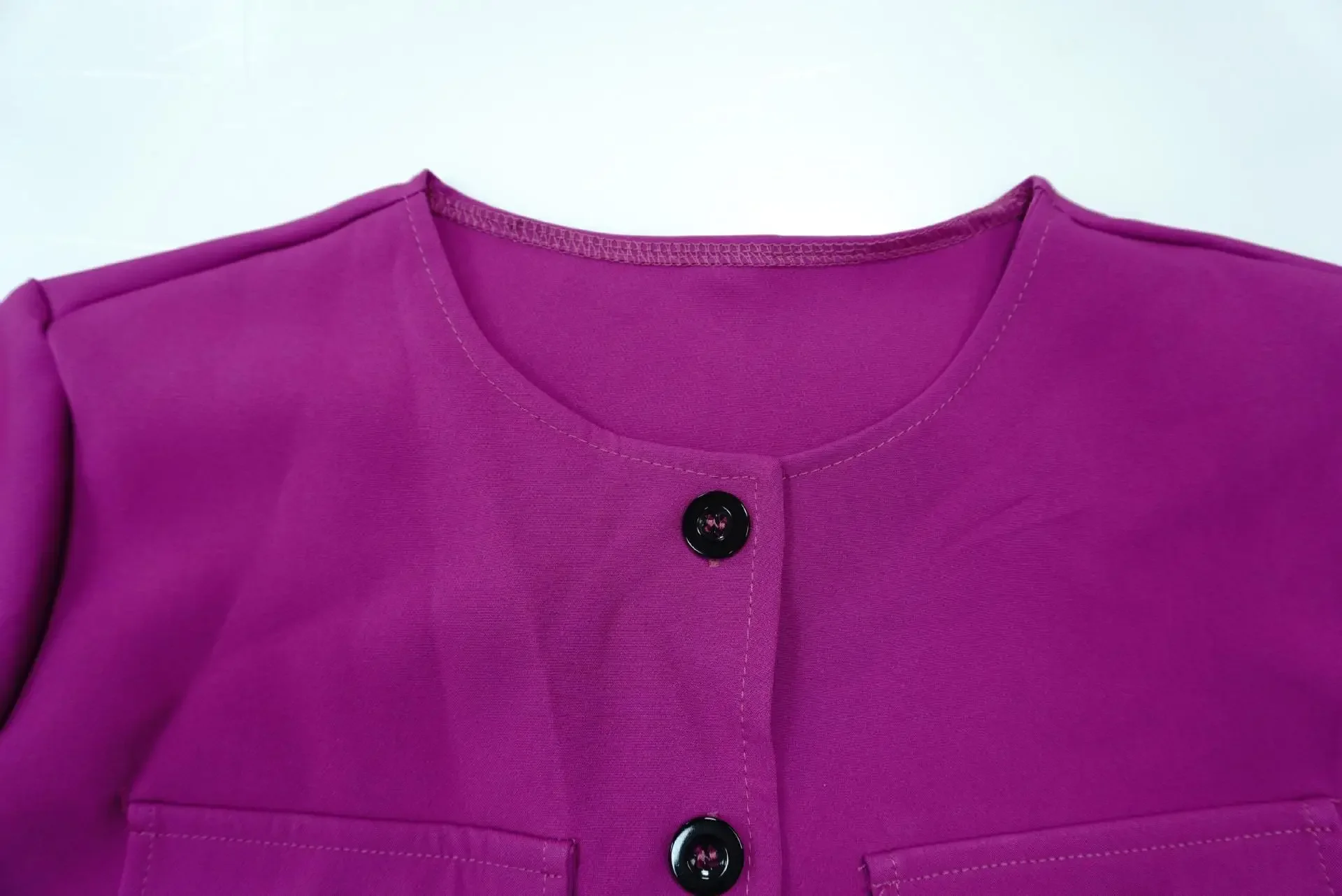 Estate nuovo temperamento gonne set a due pezzi abiti da donna girocollo manica corta bottone top petto elegante gonna abito