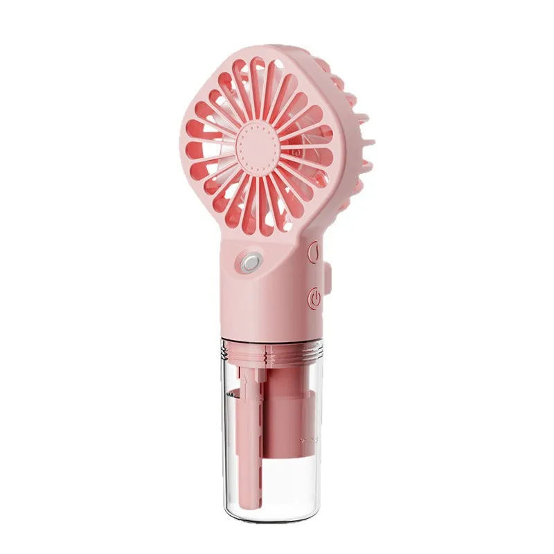 

Mini spray hydration and cooling handheld small fan, silent portable handheld small fan