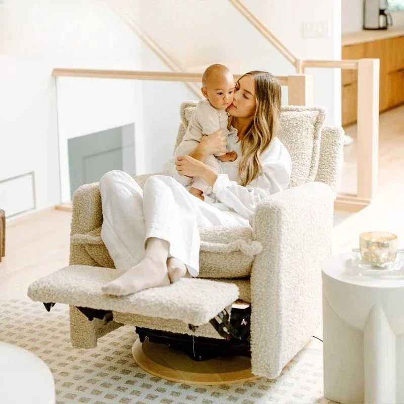 Zero gravity electric function removable and washable sofa single 360 ° rotation automatic